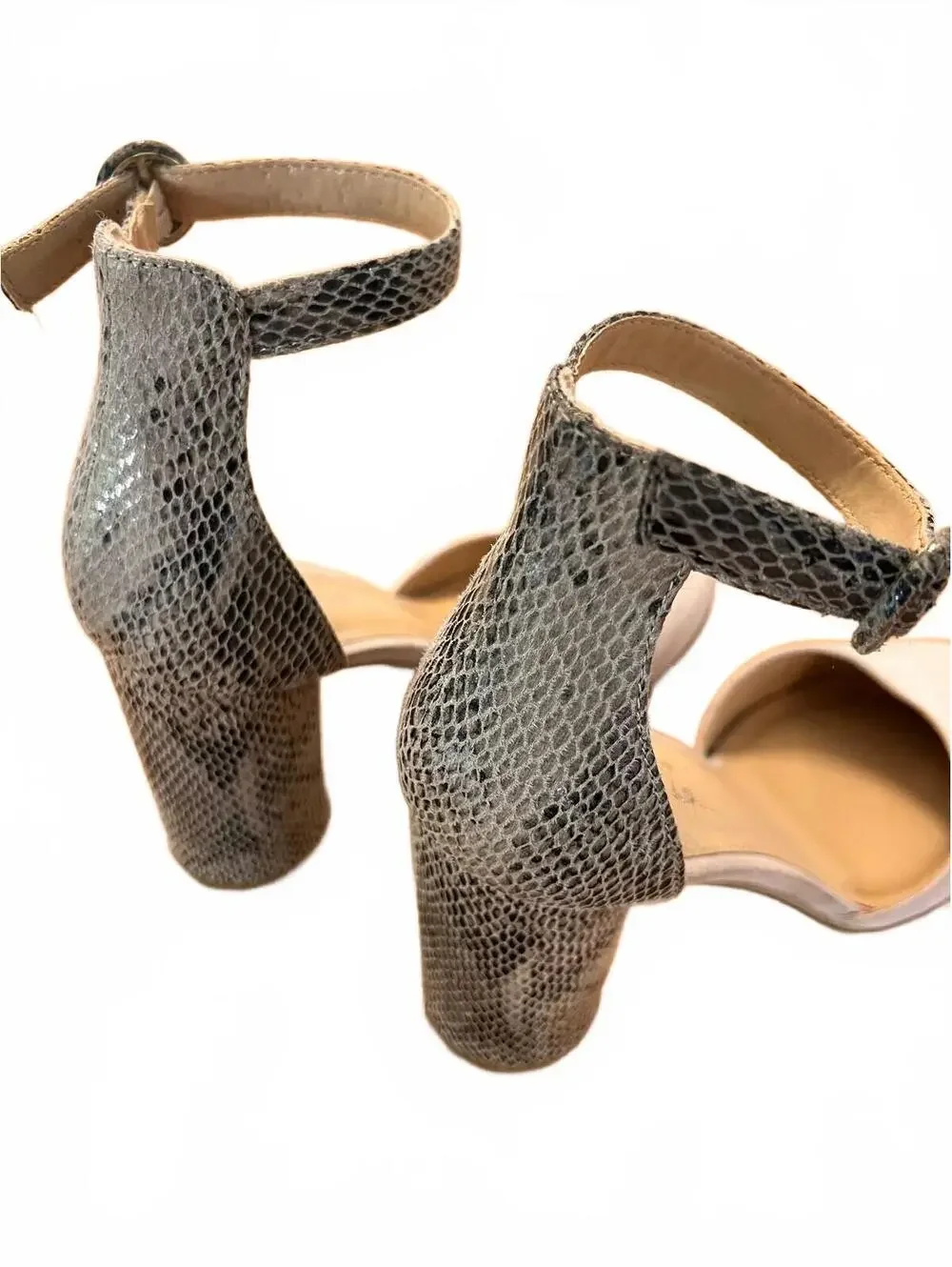 Lauren Conrad Ankle Strap Block Heel Shoes